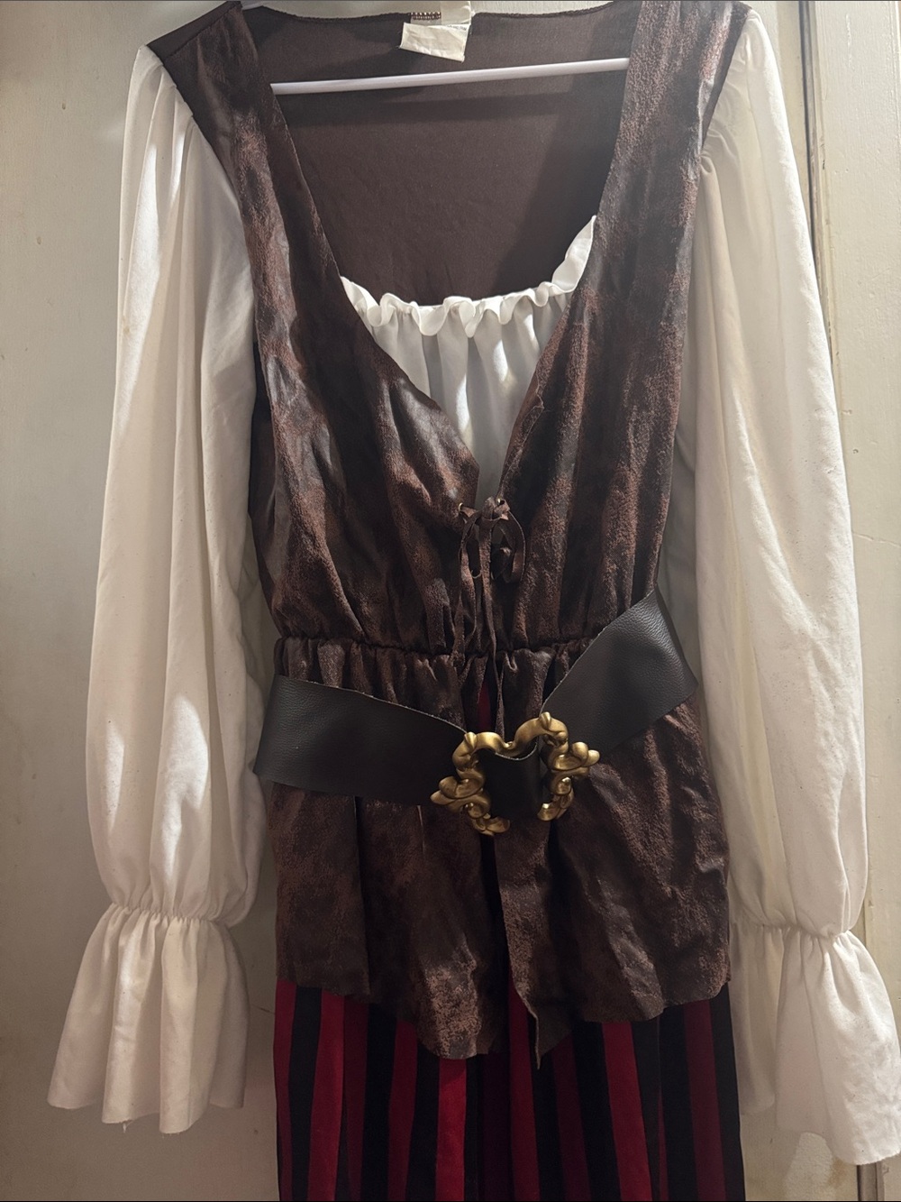 Buccaneer/pirate Ladies costume Medium/Large